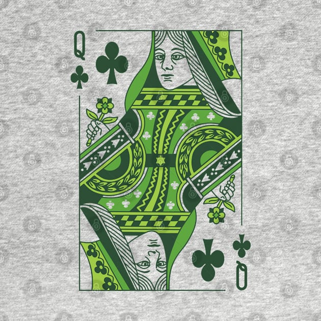 Queen of Clubs St Patricks Day by GraciafyShine